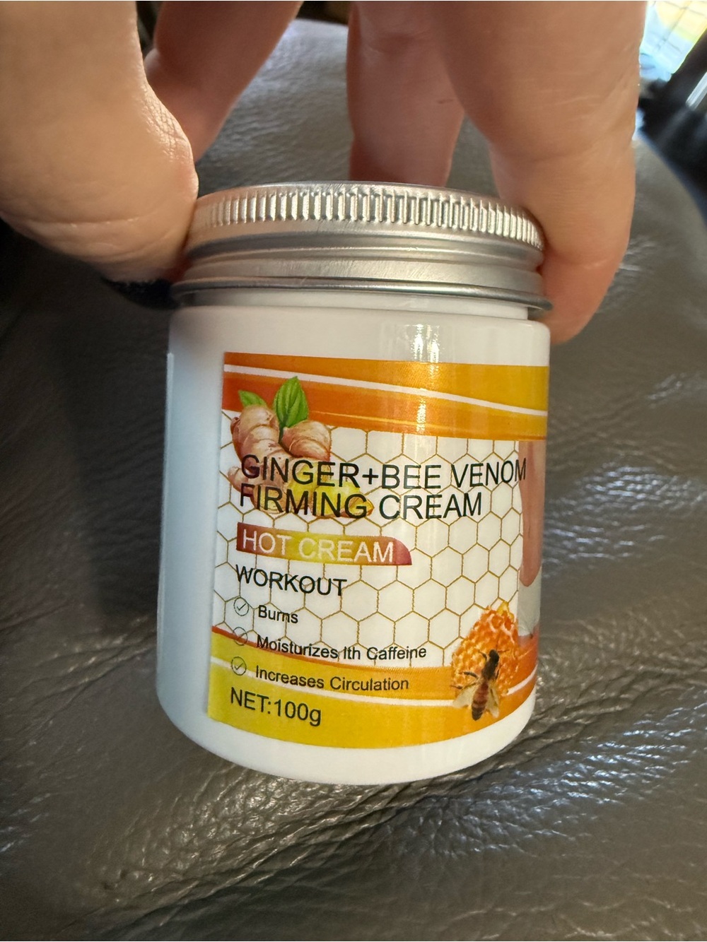 Ginger + Bee Venom Firming Cream - White
